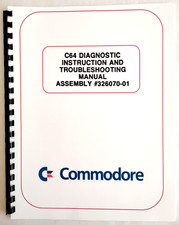 Commodore 64 Diagnostic & Troubleshooting Manual C64 - USA Seller picture