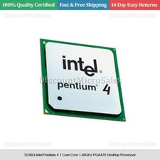 SL66Q Intel Pentium 4 1 Core Core 1.80GHz PGA478 Desktop Processor picture