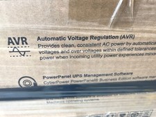 CYBERPOWER M550L UPS Medical Grade UPS NEW ONLY OPEN TO PUT ASSET TAG picture