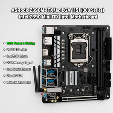 ASRock Z390M-ITX/ac LGA 1151 (300 Series) Intel Z390 Mini ITX Intel Motherboard picture