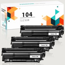 3 PK FX9 FX10 C104 Toner Cartridge For Canon 104 imageCLASS MF4150 MF4350d D420 picture