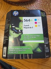 New and Sealed HP 564XL 3 Pack Printer Ink  picture