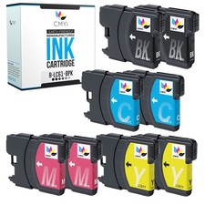 CMYi Compatible 8X LC61 Printer Cartridges fits Brother MFC-5895CW 6490CW 6890DW picture