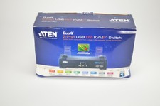 NEW Aten CubiQ CS1762A 2-Port USB DVI KVMP Switch Some box damage. picture