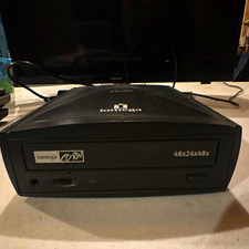 Iomega USB External CD-RW Drive 48x24x48x CDRW55292EXT Black for PC picture