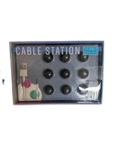 Qub Works Organization Cable Station Desk Cable Holder 9-Pack picture