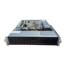 Supermicro 2U 24 Bay SFF X11DPH-T 2x Xeon 8160 24C 128GB DDR4 IT Rear 2.5