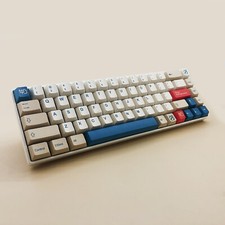 134 Keys GMK Copy Soyamilk Keycaps Dye Subs PBT Cherry Profile Keycap Set picture