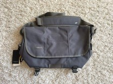 Timbuk2 Gunmetal Medium Classic Messenger Bag Cordura NWT Embroidery Removed picture