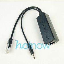 DC 5V 2.4A 3.5*1.35mm Port Gigabit Active PoE Splitter 802.3af 802.3at 1000mbps picture