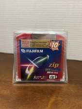 NEW Lot of 5 - FujiFilm 100 MB IBM Formatted Disk Zip Drive Fuji Film SEALED picture