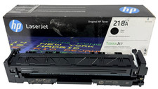 HP 218A W2180A Black Toner Cartridge Genuine OEM Color LaserJet Printer picture