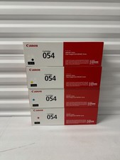 Genuine Canon 054 OEM Toner Set – 054 Black /Cyan/Magenta/Yellow picture