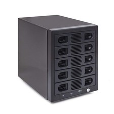 5 Bay Sata Iii Raid Hard Drive Enclosure Up To 10Tb Per Drive Tool Less Design picture