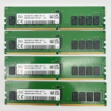 SK hynix 64GB (4x16GB) DDR4-3200 ECC RDIMM PC4-3200AA HMA82GR7DJR8N picture