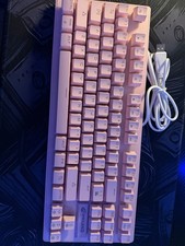 Mechanical keyboard ZIYOULANG K2 Pink 80% With Two Shot Keycaps No Hot-Swap picture
