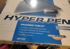 NEW Hyper Pen 12000U Drawing Tablet Aiptek 12x9inch picture