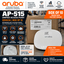 Box of 10x Q9H63A: New Aruba AP-515 Unified Access Points picture