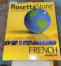 Learn French Rosetta Stone  Francais Level 1 2002 HomeSchool Edition Language picture
