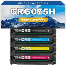 4 pack 075H High Yield Color ImageCLASS Canon Compatible Toner UCCFDW picture