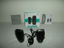 Logitech S120 Multimedia 2-Piece Speakers 2.6W w/3.5mm Headphone Jack 980-000309 picture