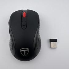 4F Eastern Times ET 2.4G Wireless Optical Mouse Model: D-16 Black w/ transmitter picture