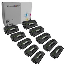 10PK CE505X 05X BLACK Laser HY Toner Cartridge for HP LaserJet P2055d P2055dn picture