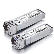 a Pair of 10G SFP+ Bidi Transceiver, 10GBASE-BX20-U 10GBase-BIDI 1270nm/1330n... picture