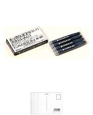 Carbon Pen Ink Cartridge 4 Pieces Pack Black 1 set picture