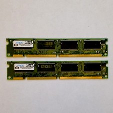 *EDGE Tech Corp 45719-13 - 256 MB (128 MB x 2) DIMM RAM (Lot of 2 - UNTESTED)* picture