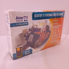 AverMedia AverTV Stereo Edition Desktop TV Personal Video Recorder New in Box picture