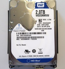 Western Digital WD20NMVW-11EDZS3 EHKTJHKB Thailand 2.0TB USB APR/2016 picture