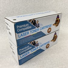 Lot of 2 Premium Compatible PTCF283X Laser Toner Cartridge For HP LaserJet Pro picture