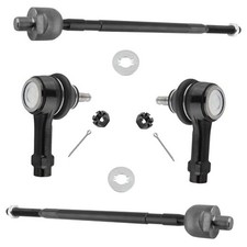 Set of 4, Front Inner & Outer Tie Rod End Kit, Compatible with Mitsubishi picture