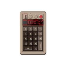 8BitDo Retro 18 Mechanical Numpad, Supports Calculator Small, C64 Edition picture