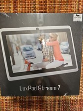 NEW MAXWEST LUXPAD STREAM 7 DEVICE Baby Blue Silicon Case RETAIL  $300  Android  picture