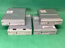 x4 Floppy Drive Sony Panasonic Etc 3.5” Internal Beige - UNTESTED - LOT OF 4 picture