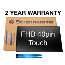 BOE NV140FHM-T0A 40pin FHD 1080p IPS LED LCD Touch Screen SCREENARAMA * FAST picture