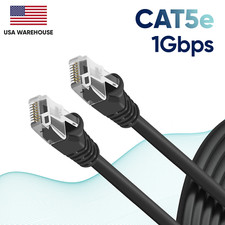 CAT5 Ethernet Internet Cable Network 1.5 3 5 7 10 15 25 30 50 75 100 200 Lot picture