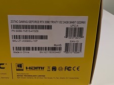 ZOTAC GAMING GeForce RTX 3090 Trinity OC 24GB GDDR6X Graphics Card picture