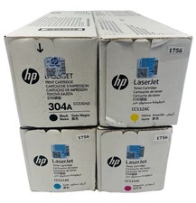 SEALED New Genuine HP 304A Toner Cartridges Set CC530AD CC531AC CC532AC CC533AC picture