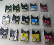 Lot of 15 Ink Cartridges for Brother B-LC11/16/38/61/65/67/980/990/1100 picture