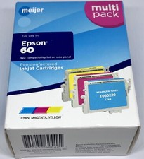 Epson 60 Color Inkjet Cartridges Remanufactured Buy Now picture
