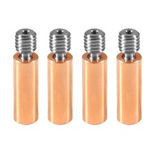 DIANN 4pcs All Metal Bimetal Heatbreak Copper Titanium TC4 Throat High Temper... picture