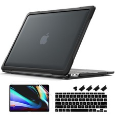 4-in-1 Ultimate Case for MacBook Air 13 Inch 2018-2020, Black picture
