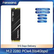 Fanxiang 2TB 1TB Gaming SSD PS5 PCIe 4.0 NVMe M.2 Internal Solid State Drive Lot picture