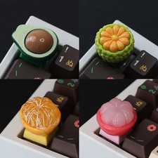 Fruit Artisan Resin Keycap Handmade Custom MX Cherry Mechanical Keyboard picture