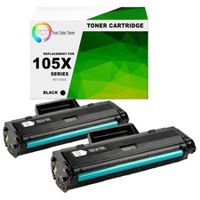 2Pk TCT Premium 105AJ W1105AJ / 105X W1105X Black HY for Compatible HP LaserJet picture