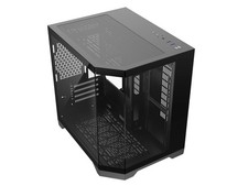 DIYPC DIY-CUBE03-BK Black Dual USB3.0 Tempered Glass Micro ATX Gaming Computer picture