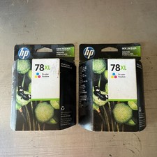GENUINE HP 78 XL Tri Color ink cartridge, NEW IN OPEN BOX ,EXPIRED 2011 picture
